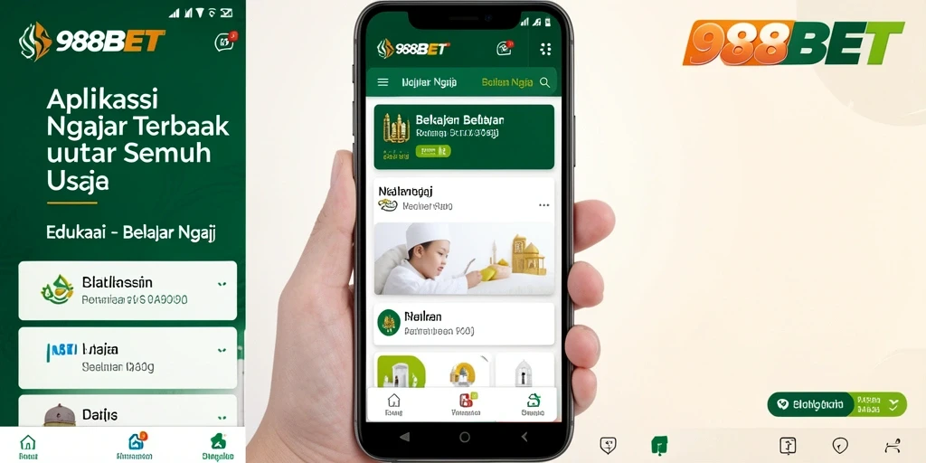 Antarmuka aplikasi 988BET yang interaktif dan mudah digunakan.