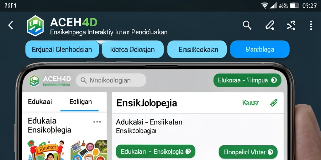 Tampilan antarmuka ACEH4D yang sederhana dan interaktif.