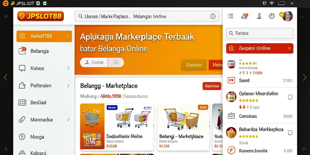Tampilan antarmuka utama JPSLOT88 yang menarik dan intuitif.