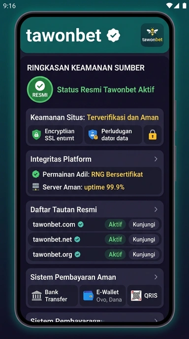 Kanal Resmi Tawonbet untuk Pengguna Android